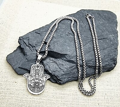 Cooltime Collana Da Donna Con Ciondolo A Forma Di Mano Di Fatima Con