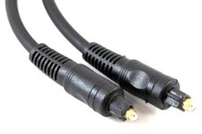 6Ft Optical audio cable 6 Feet Digital audio Optical Toslink Cable. 5mm OD.
