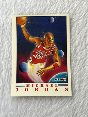Fleer 91 Michael Jordan Outerspace Insert Basketball Card | eBay