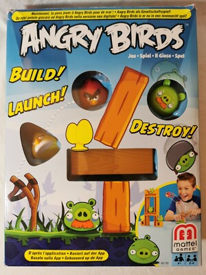 Angry Birds Knock on Wood Mattel Geschicklichkeitsspiel Actionspiel