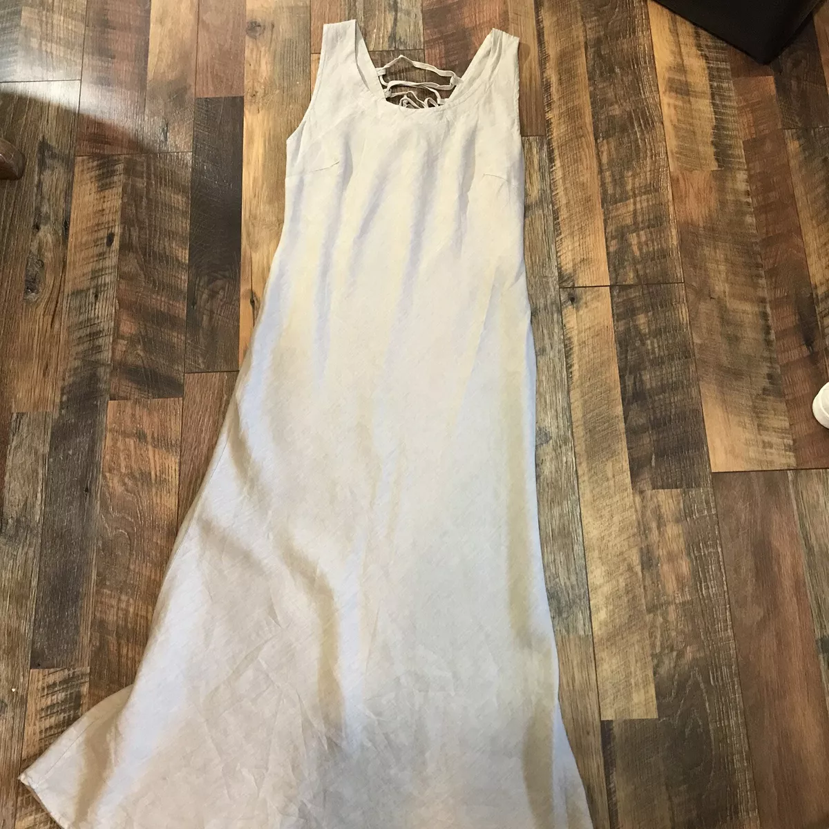 Lavinia temple linen clearance dress