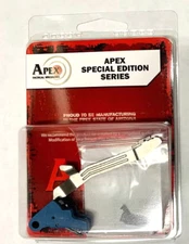 Apex Tactical 102-P117-BLU- Polymer Glock 43 43x 48 Trigger with Bar & Connector