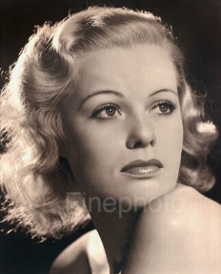 1939 Vintage JOHN EVERARD Art Deco FEMALE NUDE Face Hair Portrait Photo
