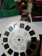 Cinderella Glass Slipper Viewmaster 3D Pictures ONE Reel FT5 Stereoview Sawyer