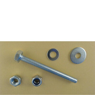 Sechskantschrauben DIN 933 Verzinkt M 5x 8 - Foto 9