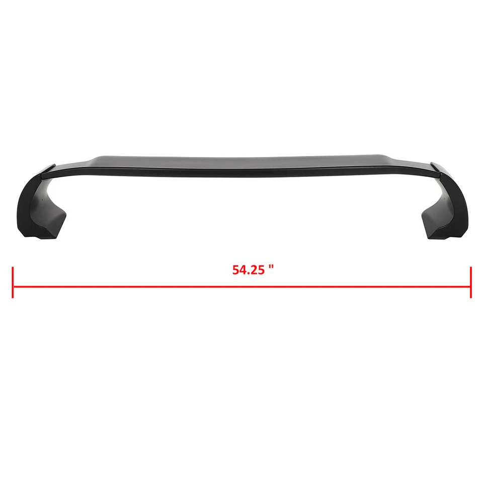 For 2004-2014 Acura TSX Sedan Pedestal Spoiler Unpainted - Imagem 2 de 4