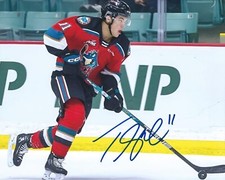 Tij Iginla Signed 8x10 Photo Kelowna Rockets Autographed COA