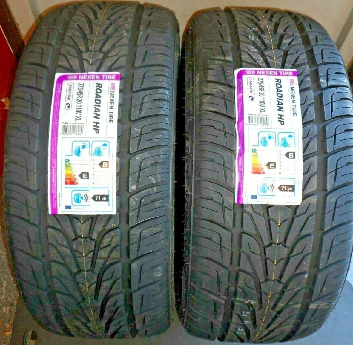 2 X 275 45 20 Nexen Roadian HP XL M&S 275/45R20 2754520 Lifetime Warranty