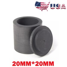 20MM 20MM Graphite Bar Mould Crucible For Melting Golds Silver Casting Refining