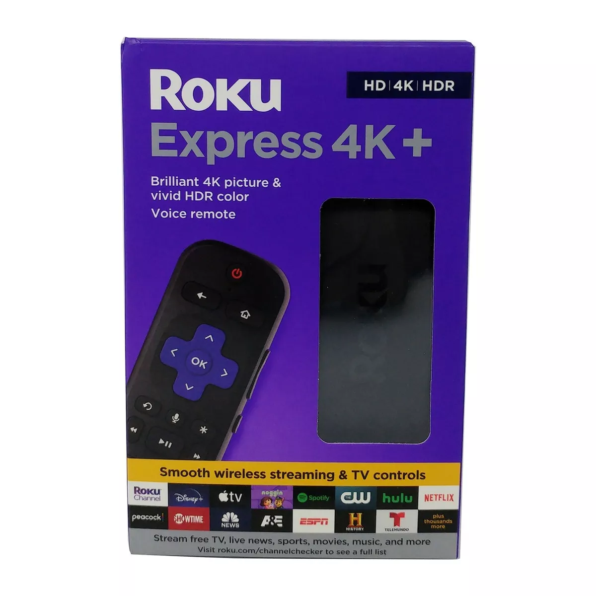 Roku Express 4k, Multimedia player 4K HDR