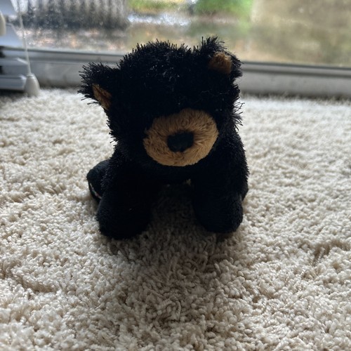 GANZ kinz BLACK BEAR Plush Stuffed Animal Toy No Code eBay