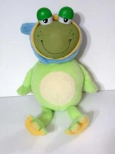 NUBY Glo-Pals GLOW FROG Bedtime Buddies Lights Up Musical Froggy Crib Toy Lovey