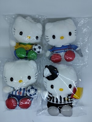 RARE! Vintage Hello Kitty Reversible McDonald's FIFA 2002 Complete