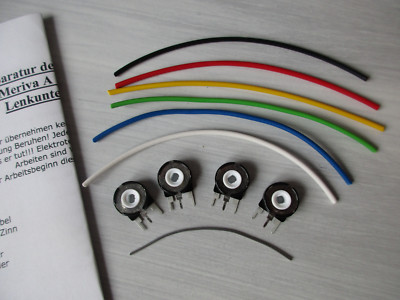 EPS Reparatursatz Opel MERIVA Servolenkung Lenkung Servo Sensor Reparatur +Anlt.