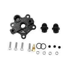 CUBAUTO 10AN Oil Filter Block Adapter For Nissan RB20 RB30 RB25 RB26 Engine