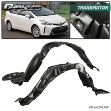 Fit For Toyota Prius 2010-2015 Inner Fender Splash Shield Front LH & RH Side