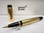 Rare Montblanc. Special Edition Boheme Black + Gold RollerBall Pen With Box