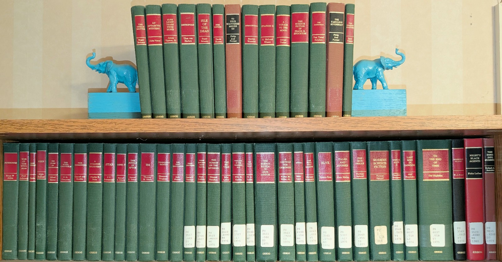 A Collection Of Ex Libris Gregg Press Science Fiction Books- Avail Individually