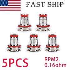 5Pcs RPM2 0.16ohm DC Mesh Coil Series Hardware Accessories USA STOCK