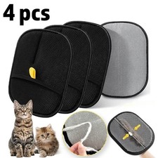 Pet Hair Removal Glove Double Sided Grooming Glove Cat Dog Sofa Carpet Cleaner