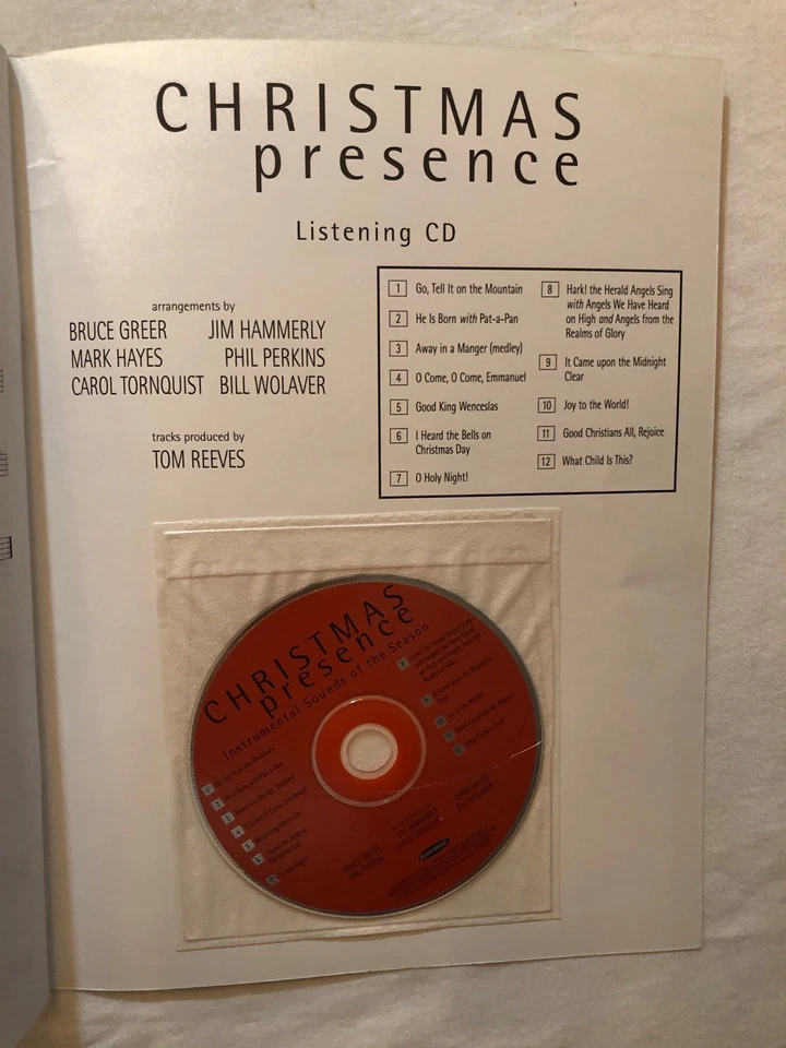 Christmas Presence: Sounds of the Season for Solo Piano(歌曲集带CD) — 第 3/4 张图片