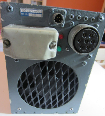 JET ELECTRONICS STATIC INVERTER SI-1500A P/N 501-1249-01 MARKED INOP