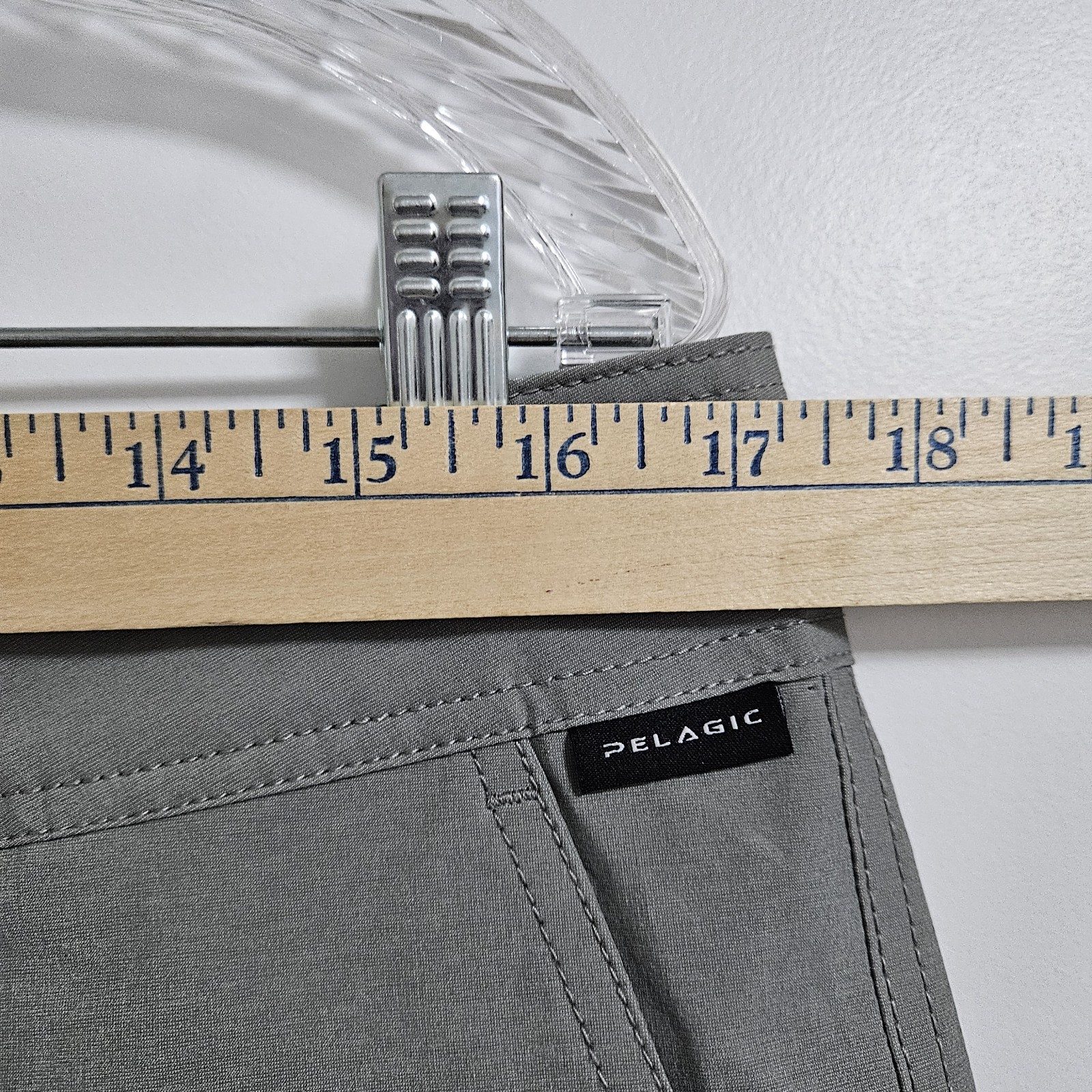 Pelagic High Performance Gray Quick Dry Shorts Me… - image 5