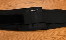 MUELLER Lumbar Flexible Back Brace for Men and Women size 28-50 Black New Open