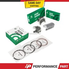 Piston Rings Main Rod Bearings Fit 83-93 Mazda 626 Mx6 Ford Probe 2.0l 2.2l