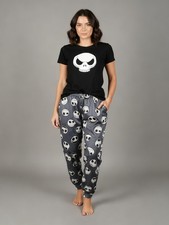 Jack Skellington Nightmare Before Christmas Pajama Pants Soft Spooky Size M