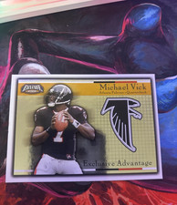 2002 Pacific Exclusive Michael Vick Atlanta Falcons Excl Advantage #1