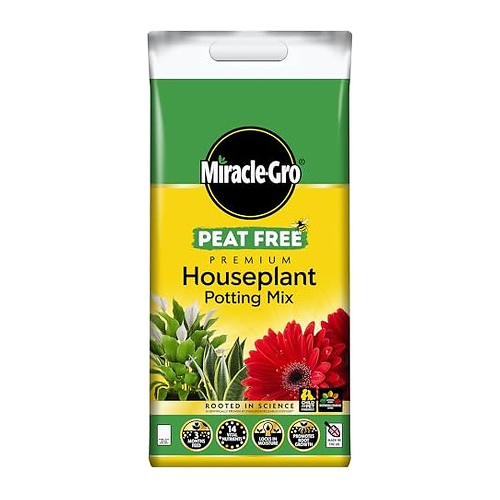 Miracle-Gro Peat Free Houseplant Potting Mix - 10L - Image 2