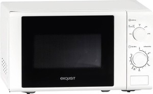 Exquisit Mikrowelle MW 900-030 700 Watt Weiß 5 Stufen + Drehteller B Ware