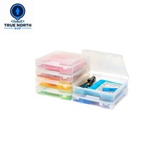 6-Pack Portable Scrapbook Storage Cases for 12" x 12" Paper - Clear  Sturdy