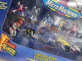 1994 Micro Machines Galoob Mighty Morphin Power Rangers Dinozord Power