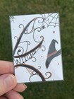 ACEO Original Art Acrylic Painting Halloween Fairy Wing by Jaclyn Beuterbaugh — photo 1