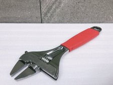 Snap-on Adhws8 R 8 Red Slim Adjustable Wrench Smooth Jaw Unused