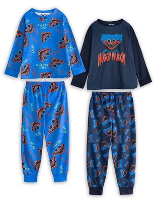 Poppy's Playtime Mehrfarbig Character Mehrerpack mit 2 langärmeligen Pyjama-Sets