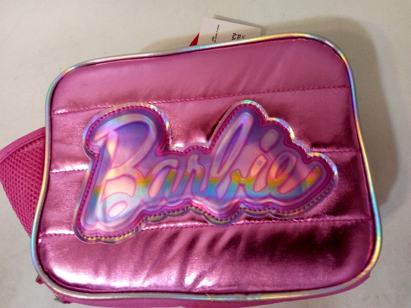 Barbie  Insulated Lunch Box Pink NEW!