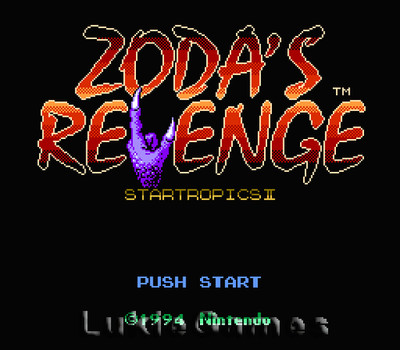 Star Tropics II 2 Zoda's Revenge - NES Nintendo Game