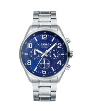 Reloj Magnum Hombre Cronógrafo 401017-35 Acero Esfera Azul 40 mm 100 m