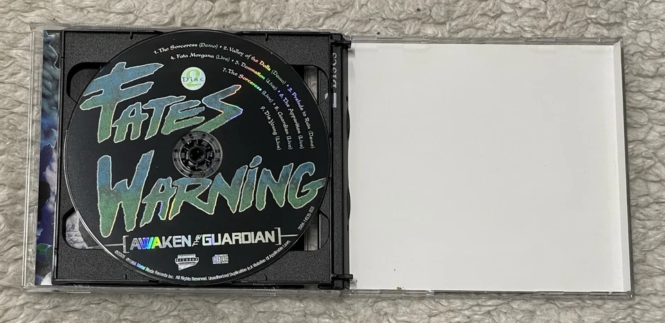 Fates Warning “Awaken The Guardian” CD (3984-14533-2) Foto 4 de 4