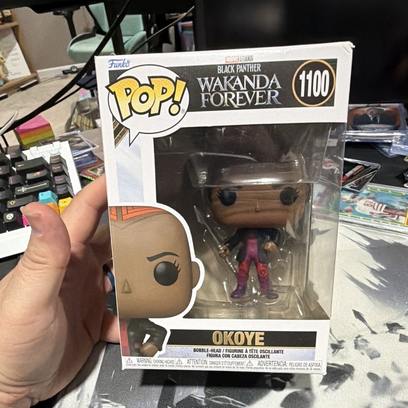 Funko Pop! Vinyl Marvel Okoye Black Panther Wakanda Forever Bobblehead #1100