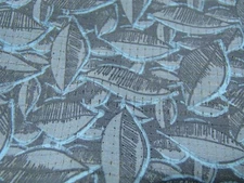 CLUB RIDE snap mountain bike jersey ultralight quick dry blue leaf print mens XL