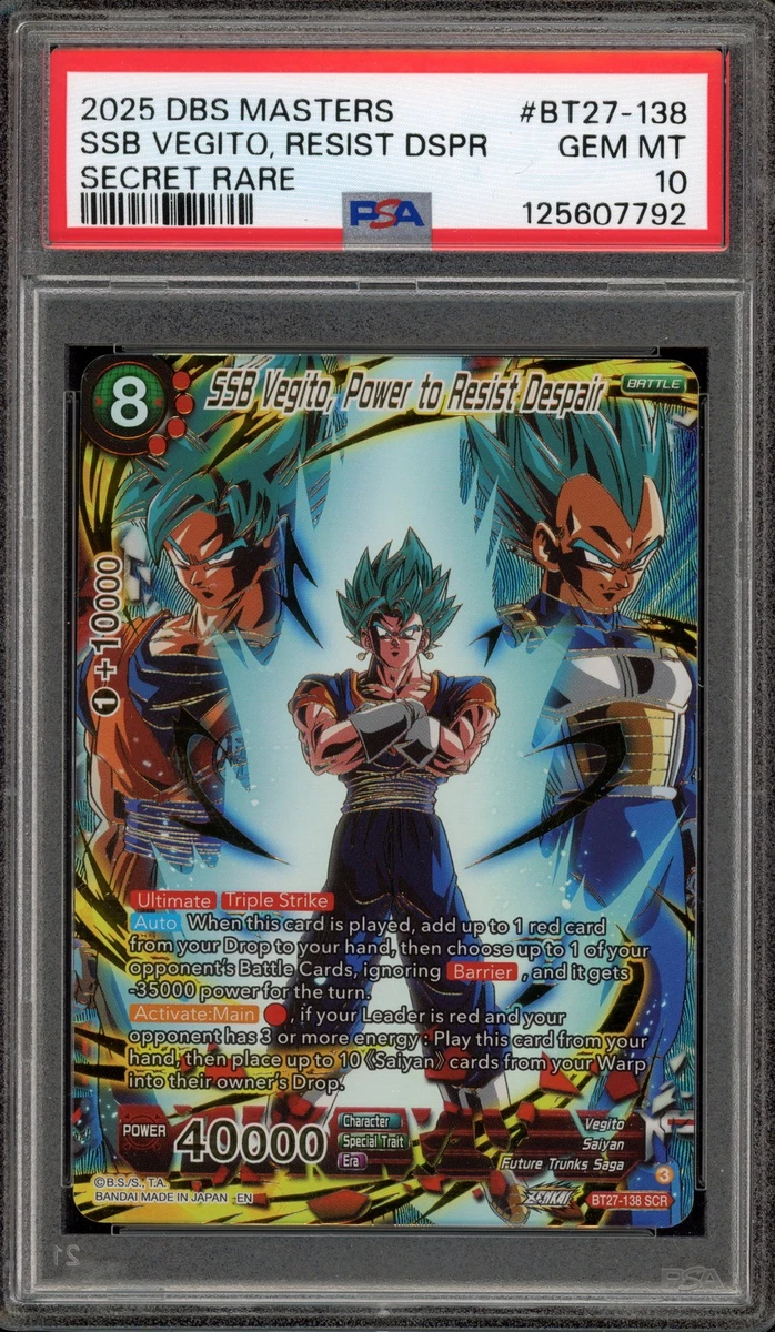 Vegito In Individual Collectible Card Game Cards | eBay