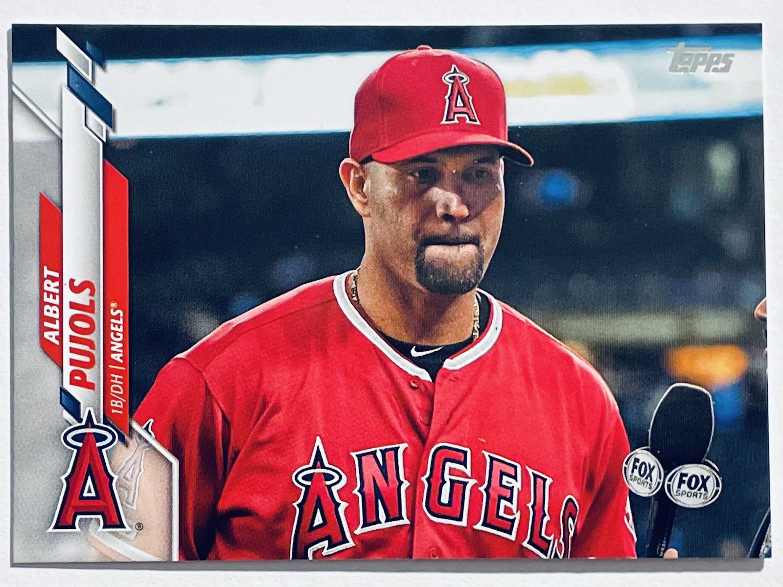 Albert Pujols 2020 Topps Update #U-267 SP Photo Variation