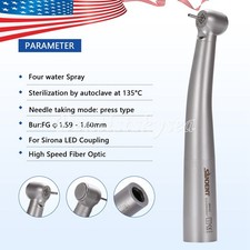Dental Fiber Optic LED High Speed Handpiece Fits Sirona Fiber optic illumination