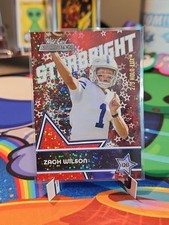 Zach Wilson - 2021 Wild Card Alumination Starbright Holo Lux /5 Rookie (SB-2). rookie card picture