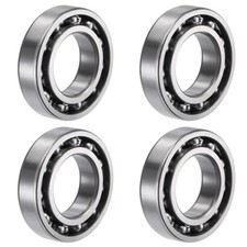4pcs 6006 Deep Groove Ball Bearings 30x55x13mm C3 Open Type Chrome Steel
