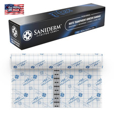 Saniderm Flex Tattoo Aftercare Bandage New  Personal Roll, 10.2 in X 2 Yd   F